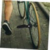 Kisangel 2 Pairs Slip Electric Bike Pedals Durable Folding Design