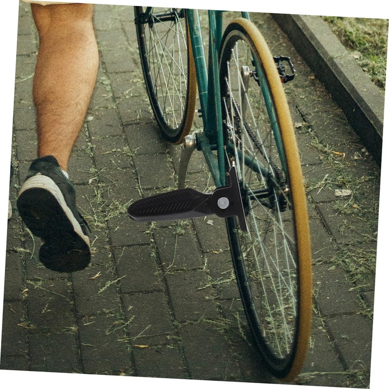 Kisangel 2 Pairs Slip Electric Bike Pedals Durable Folding Design