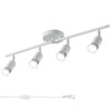 vivihobb 4 Light White Plug in Track Light White Plug