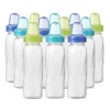 Evenflo Feeding Classic Clear Plastic Standard Neck Bottles for Baby,