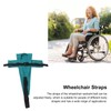 Wheelchair Seatbelt Adjustable Soft Breathable Waterproof Restraint Straps for The