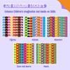 100 Math Linking Cubes, Math Cubes with 320 Reusable Stickers