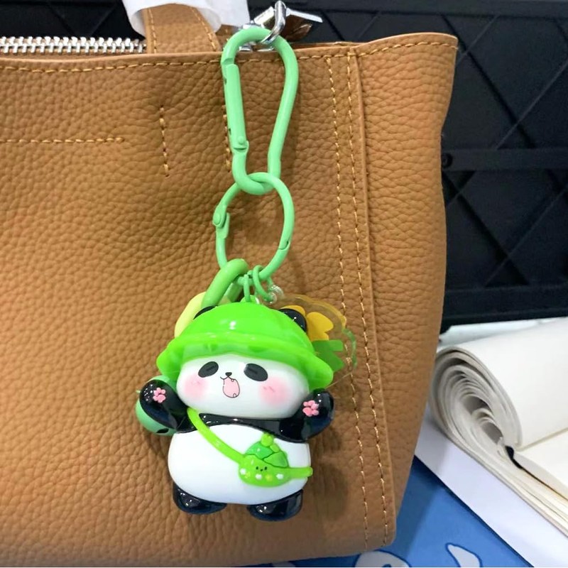 Yocipa Cute Panda Keychain Cute Bag Charm Panda Keychain Character