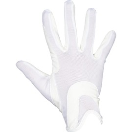 HKM Grip Mesh Riding Gloves 1200 White M