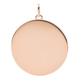 Fossil Charm for women Corra, thickness: 1.15 mm, length: 21.36 mm, width: 21.36 mm, rose gold stainless steel charm, JF03474791, Stainless Steel, No Gemstone