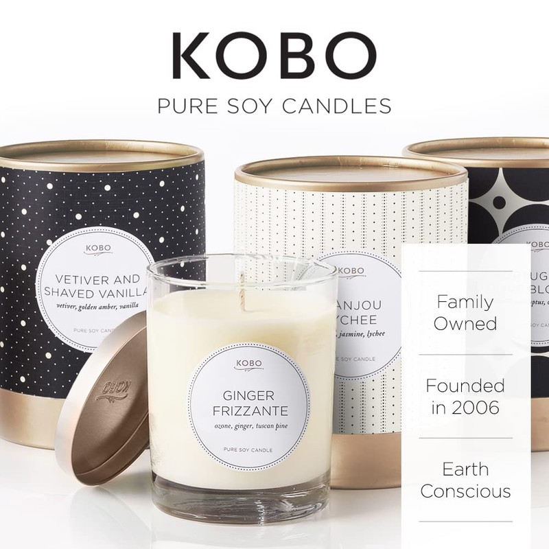 Kobo Candles Kobo Soy Candle, D'Anjou Lychee