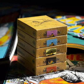 LANCE MOUNTAIN SKATING SKELETONS GILDED EDITION- Blue Prism