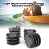 Dilwe 4Pcs/Lot Kayak Scupper Stopper Bung Drain Hole Plug For