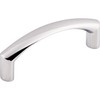 Top Knobs M1705 Nouveau Collection 3" Griggs Pull, Polished Chrome