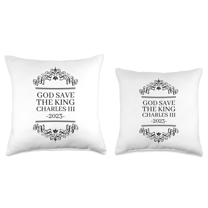 God Save The King British King Coronation Royal Crown Art