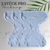 Baby Wide Wrap Nappies for Gentle Hip Development in Newborn