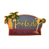 The Round Top Collection - Poolside Paradise Coir Mat