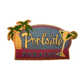 The Round Top Collection - Poolside Paradise Coir Mat