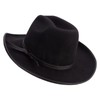 Jeanne Simmons Wool Felt Cowboy Hat - Black OSFM