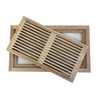 6 Inch x 14 Inch White Oak Hardwood Vent Floor