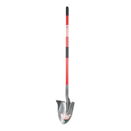 ROOT ASSASSIN One Shot Garden Shovel - 60" Straight Handle, Winged Back Shovel, Dig Deeper and Easier, Holds More Dirt, Larger Surface Area for You Foot (60" Long Handle Wing Shovel)