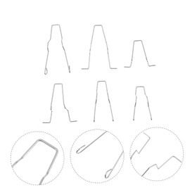 Vaguelly 12pcs Headlight Bulb Retaining Spring Clip Kit Clips for Bulbs Easy Installation for Headlamp Replacement