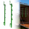 Green 4 Place Trimmer Weed Eater Rack for Open &