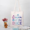 FUSTMW Dice Tote Bag Gifts for Dice Lovers Dice Game