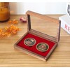 Challenge Coin Display Case Single Coin Display Box Two 1.81"
