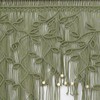 M MANUAL Macrame Valance Curtain for Kichen Windows 33.46x37.4Inch Farmhouse