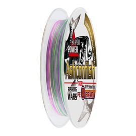 Ashconfish PE Line X8 Fishing Line, 164yd/218yd/328yd/546yd/1093yd (150m/200m/300m/500m/1000m), No. 1/1.2/1.5/2/2.5/3/3.5/4/5/6/7/8/9/10, 5 Colors: Multicolored, White, Yellow, Gray, Duck Green, 8 Braid