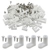 Dijedev 120 Pcs PCB Board Mounting Feet with Screws