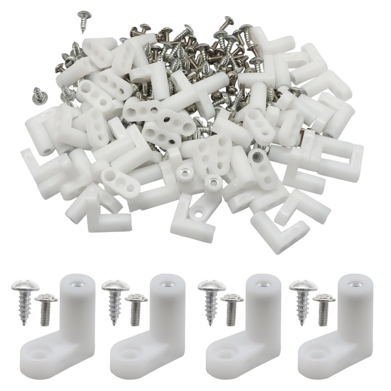 Dijedev 120 Pcs PCB Board Mounting Feet with Screws