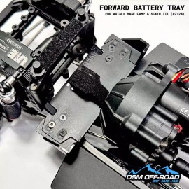 Forward Battery Tray (for Axial SCX10 III & Base Camp Crawlers Trail Trucks)