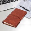 Hilitand Cuaderno de viajeros, 5 Colores, clásico, de Piel sintética,