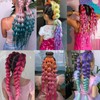 Ombre Hair Extensions Ponytail 26 Inch Hair Extension for Braiding