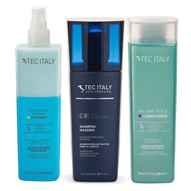 Tec Italy Reconstruction: Due Faccetta + Shampoo + Balsami Totale 10.1 Oz