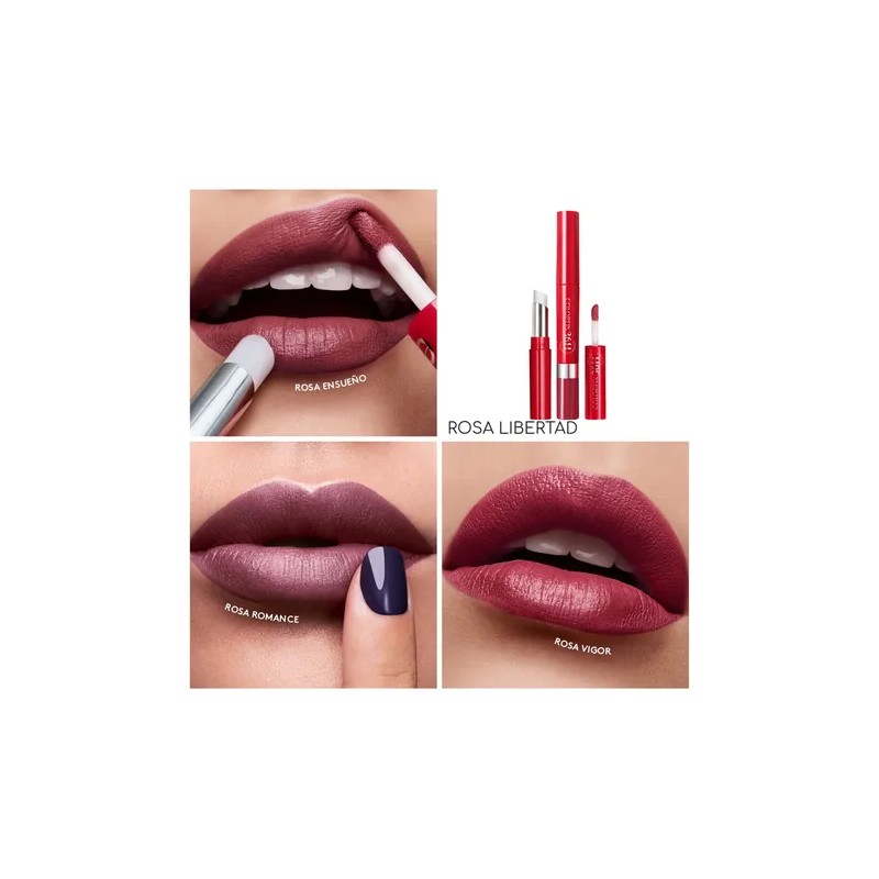 Labial Dúo Tattoo Indeleble Esika Colorfix (set 3 Labiales)