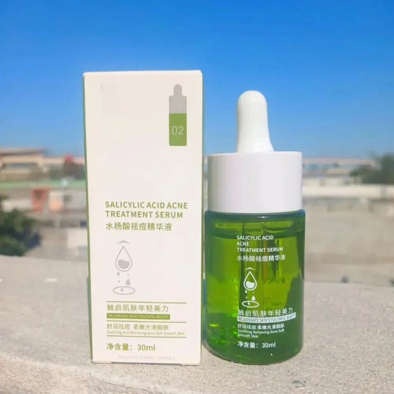 Suero Tratamiento Facial Contra Acné Ácido Salicílico 30ml F Todo