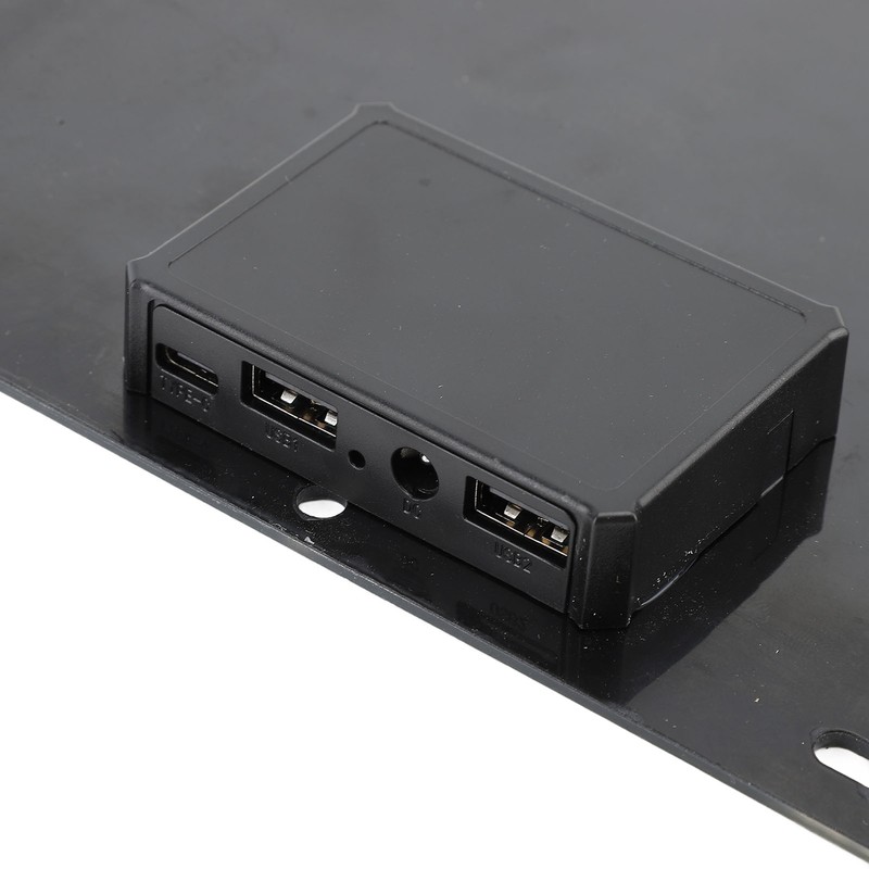 30W Solar Panel with OBD Plug High Efficiency Monocrystalline Portable