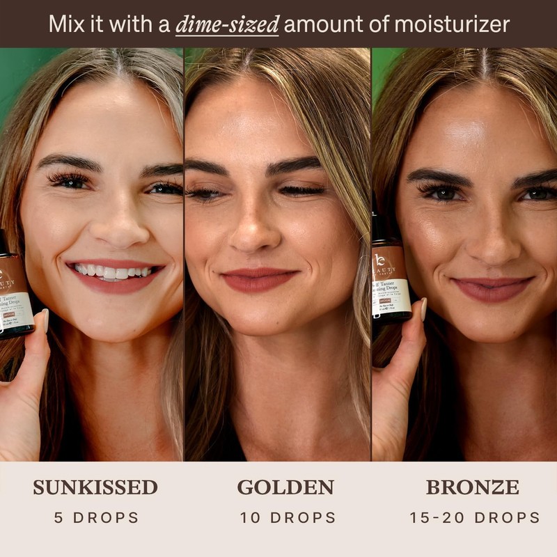 Beauty by Earth Self Tanning Drops - Face Self Tanner