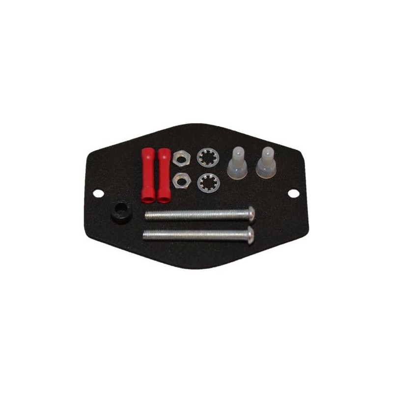 BS1 CLEAR WHITE 9-80V DC STROBE FORKLIFT EMERGENCY WARNING LIGHT