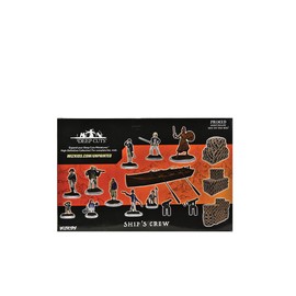 WizKids Deep Cuts: Wave 19: Ship's Crew Boxed Set – 16 Miniatures by WizKids – Primed and Ready for Painting