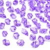 VGOODALL 150PCS Fake Ice Rocks, Purple Acrylic Crushed Ice Rocks