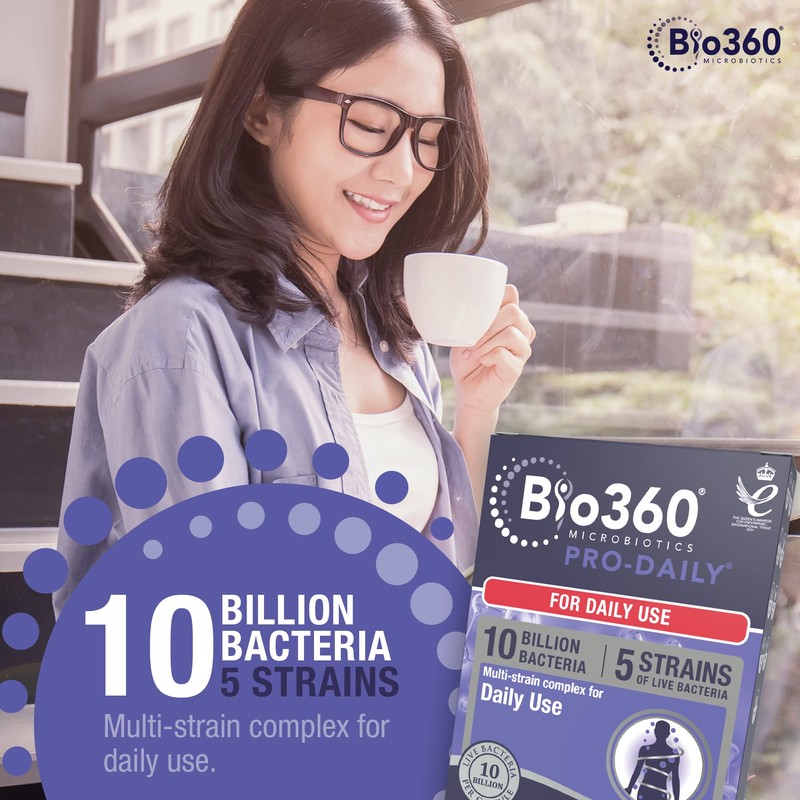 Natures Aid Bio360 Pro-Daily (10 Billion Bacteria), from Natures Aid,