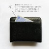 Giselle Women's Men's Bi-Fold Bifold Wallet, Mini Wallet, Thin, Cowhide