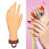 Nail Art Practice Hand Flexible Bendable Mannequin Hand Fake Hand