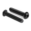 1/4-20 x 2 Button Head Socket Cap Bolts Screws, 10Pcs