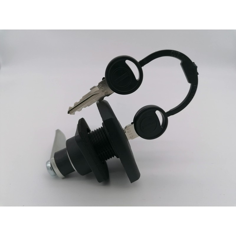 CR-MOESANCO® Caravan Boot Lock with Black Protective Lid with 2
