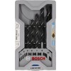 Bosch Juego 7un Broca Madera 3 Puntas 3-10mm