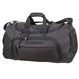 Miramrax Gym Bag Duffle Bags for Men Women with Shoes Compartment Sport Weekend Travel Overnight Carry On Bag for Tactical Military Travel Work Out Bags, 2.0 Black, Gym Bag, LZ21003