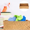 DOITOOL Rectangular Wicker Baskets Storage Baskets Rectangular Wicker Baskets with