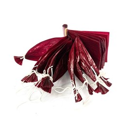 (10) Summer sausage casings for 30 lbs of meat 2.5 x 20 in. mahogany fibrous add venison, beef, pork, elk, etc