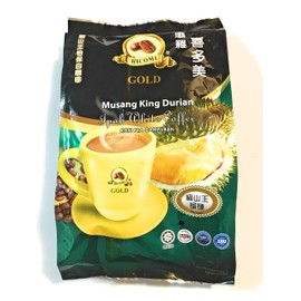 Hicomi Musang King Durian Ipoh White Coffee (12 Sachets x 38g)
