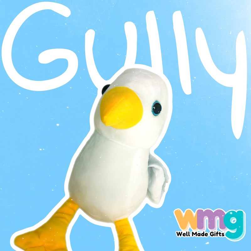 Gully Seagull Plush Toy, Kids Gift